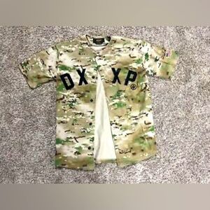 10.Deep camouflage digital print baseball jersey